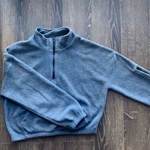 Streetwear Society Cropped 1/2 Zip Crewneck
